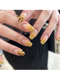 レオパードnail