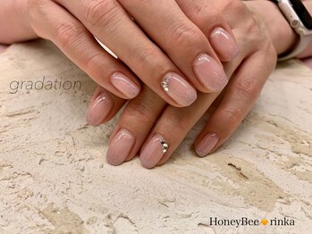 ハニービー(Honey Bee)/グラデーション×ストーン