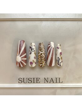 ケーズベース スージーネイル(Ks BASE Susie nail)/◆成人式ネイル◆チップデザイン