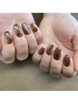 オーパス ノース(OPUS north)/お客様ネイル/古川/タイダイ