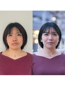 パーソナルサンフラワー(PersonalSunflower)/お客様ヘアメイク Before/After