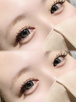 ノワール(NOIR)の写真/束感designが人気*[フラットラッシュ120本¥5500/バインドロック120本¥7500]イメージや好みに合わせて調整OK
