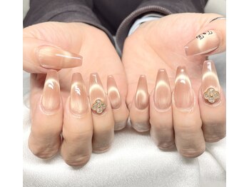 アヤメネイル/マグネットフレンチ