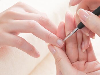 つきしずく/流れ【2】甘皮ウォーターケア