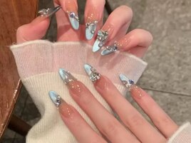 秋冬ネイル　エレガントデザイン