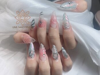 ウメネイルスタジオ(UME NAIL STUDIO)/題長さだしやり放題×つけ放