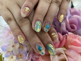 【田坂】ターコイズnail