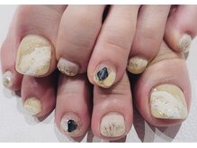 カラン 焼津店(CALIN)/ミモザニュアンスネイル