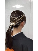 アンビー(&B)/卒業式袴着付けヘアメイク