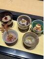 モテスリム 和食が好きです(^^)小鉢に入ってるとテンションが上がります!