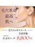 【フェイシャル】夏の毛穴汚れ、スッキリコース　¥15,400→★¥8,800