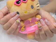 バベル 新町店(Babel)/夏のキティーネイル