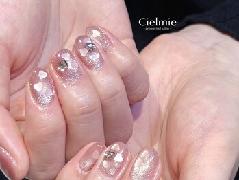 シェルミー(Cielmie)/ハートホロネイル
