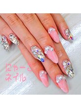 にゃーこネイル/ゴージャスブライダル☆