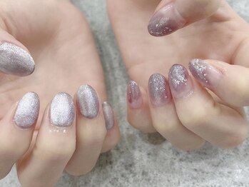 プライズアイリス アイラッシュ 池袋東口店(prize Iris eyelash)/キラキラマグネットネイル