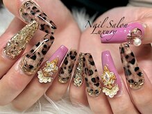 ネイルサロンラグジュアリー 梅田店(LUXURY)/ヒョウ柄ネイル