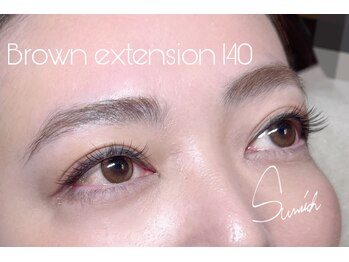 サンリッチ 恵比寿(Sunrich)/ブラウンエクステ 140本