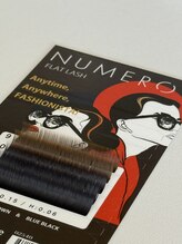アイバード(eyebird)/NUMEROシリーズ　カラーエクステ