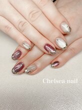 チェルシーネイル(Chelsea nail)/ガラスフレンチ