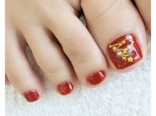 ラ プリュム(La plume)/冬もできるフットネイル