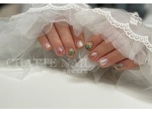 シャットネイル(CHATTE NAIL)/爪育デザインネイルCコース