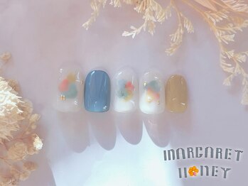 マーガレットハニー 本八幡/えんぴつ落書きアート