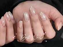 ベストネイル 大宮東口店(Best Nail)/オーロラ/雪ネイル
