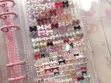 デイシー 表参道(deicy)の雰囲気（流行りのパーツも豊富に揃えてます☆パラジェル/長さだし）