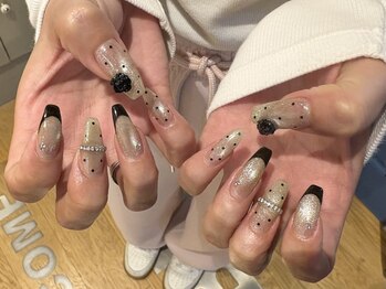 ブルー 弘明寺店(Blue)/お持ち込みネイル♪