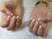 美人ネイル+ 品川高輪店/美人ネイル品川　フレンチネイル