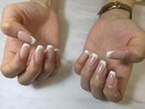 美人ネイル品川　フレンチネイル