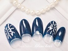 ネイルサロン ブランシュール(Nail Salon Blancheur)/夜空の花火ネイル