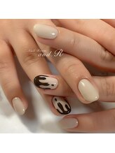 アンド アール(and.R)/バレンタインネイル