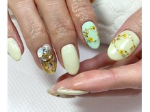 ネイルサロン ル ベルソー/押し花ネイル
