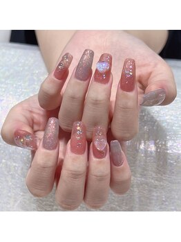 クイーンズビューティーサロン 新宿本店(Queen's beauty salon)/チップ長さ出し10本+定額コース