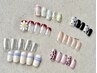 【HADN nail】 季節のデザイン定額コース ¥6,500＊初回オフ無料