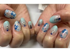 ネモフィラネイル