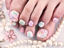 ネイルサロン クオレ(nail salon Cuore)/フット デザイン自由¥6000