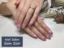 ソワンソワール(SoinSoir)/ピンクでラメグラデーション♪