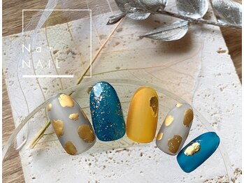 エヌエープラスネイル 西葛西店(Na+nail)/7月　monthly design