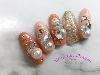 アン ジョーヌドラゴ/【自爪ネイル】ピンクネイル