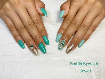 ジュウェル 宜野湾店(Nail Salon Jewel)/ターコイズネイル