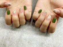 トランク ネイル(trunc nail)/10月デザインa☆