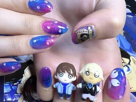 コナンネイル 3dネイル