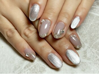 レディグリッター(Lady glitter)/ニュアンスミラーラインアート