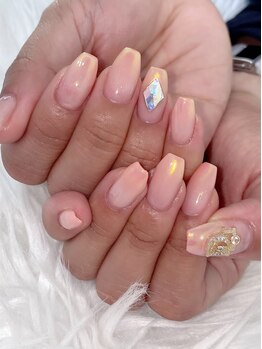 ホランイネイル(HORANGI NAIL)/グラデーション オーロラ
