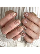 リノ 大阪本町店(lino)/ニュアンスネイル【4.24】