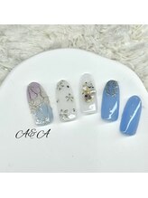 エーアンドエー 蕨店(A&A)/和柄成人式ネイル