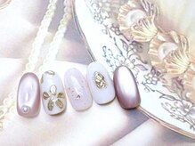 フルールソンネイル(fleur son nail)/4月定額デザインアート