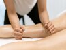 うつ伏せ【ヘッド+腰～ふともも～足裏オイルッサージ温熱療法】40分6000円